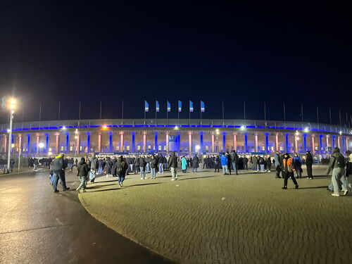 Olympiastadion im Dunkeln (November 2025)